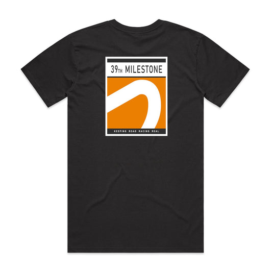 39th Milestone Graphic Tee - Black